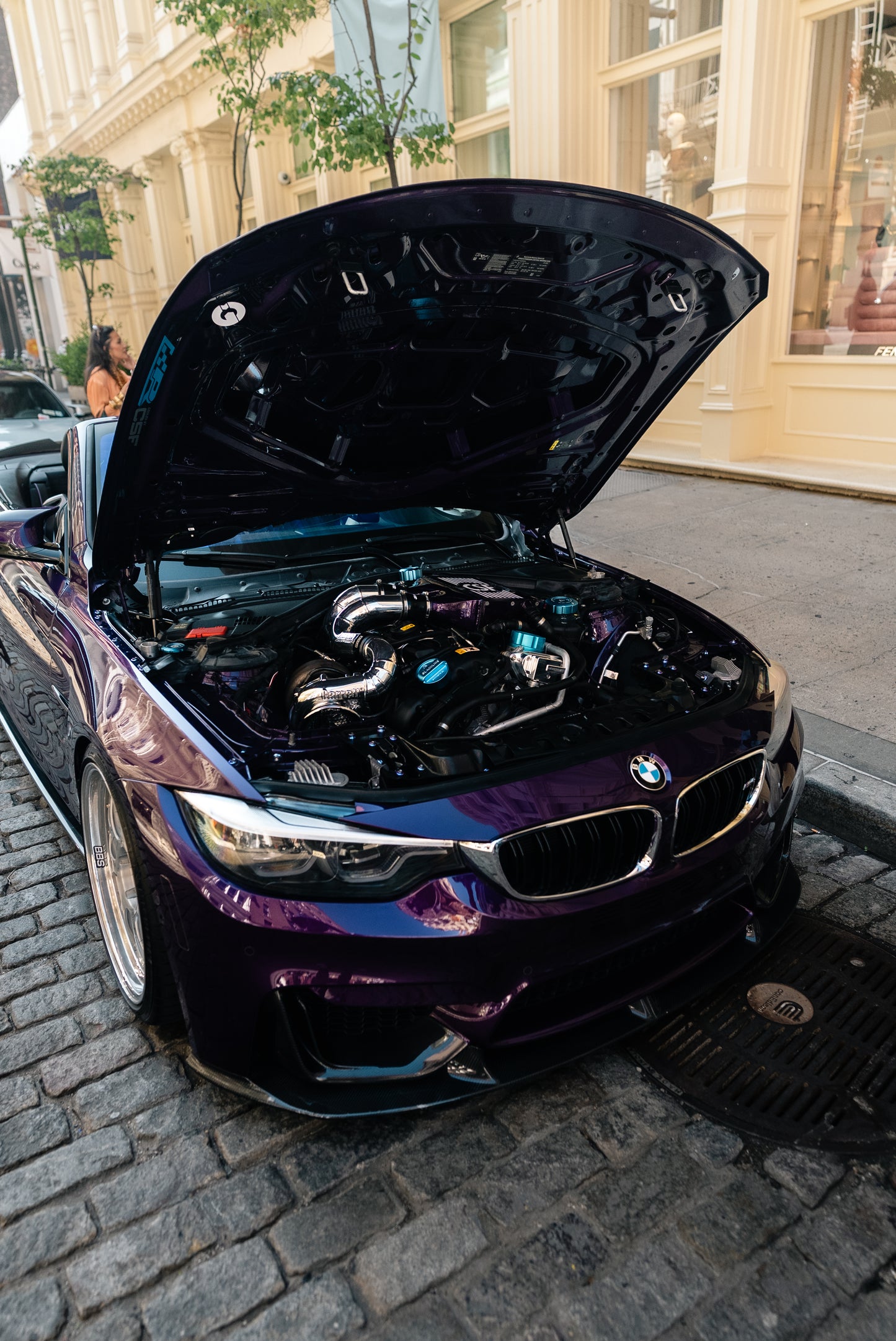 S55 Top Mount Single Turbo Kit