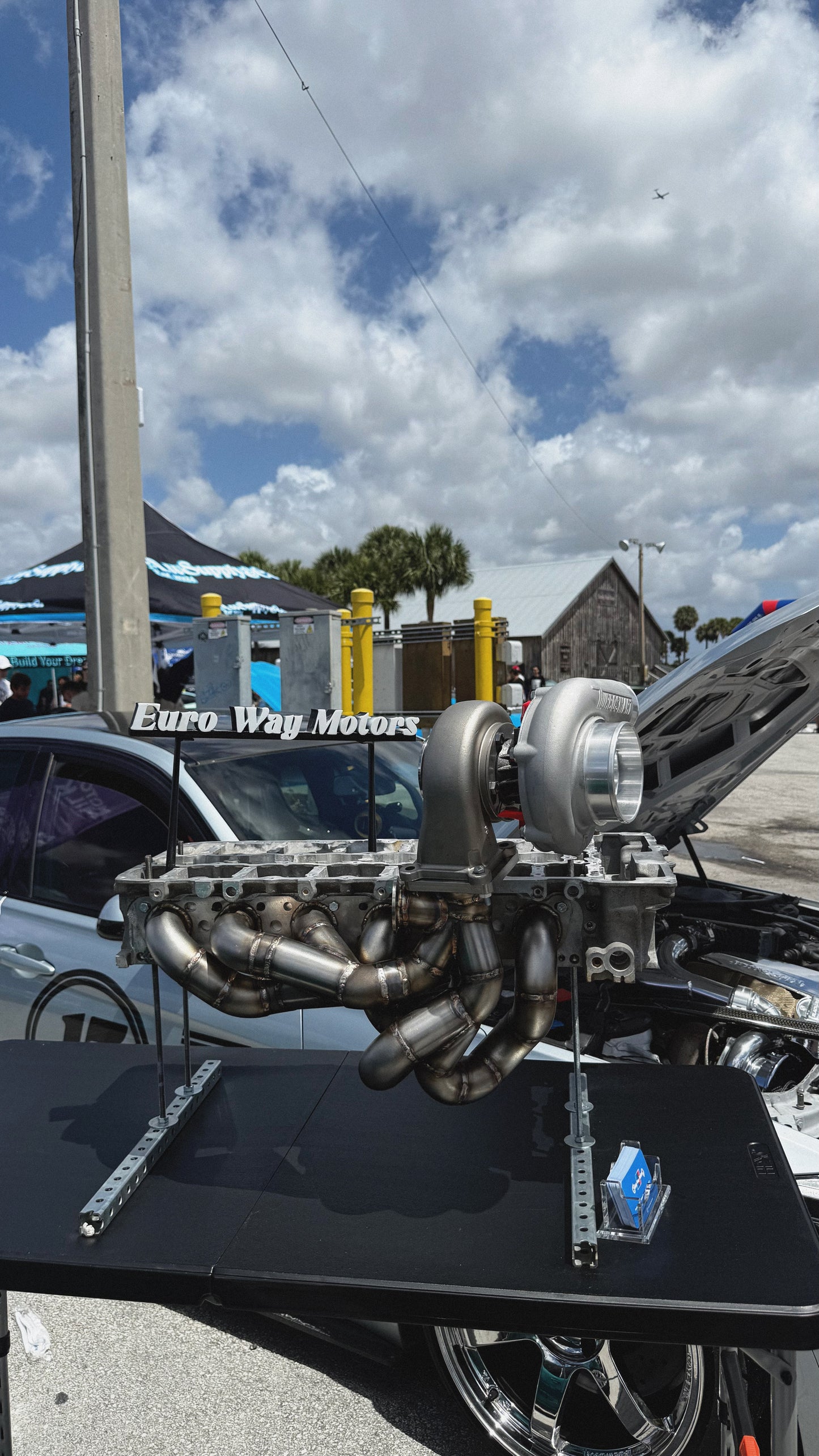 S55 Top Mount Single Turbo Kit