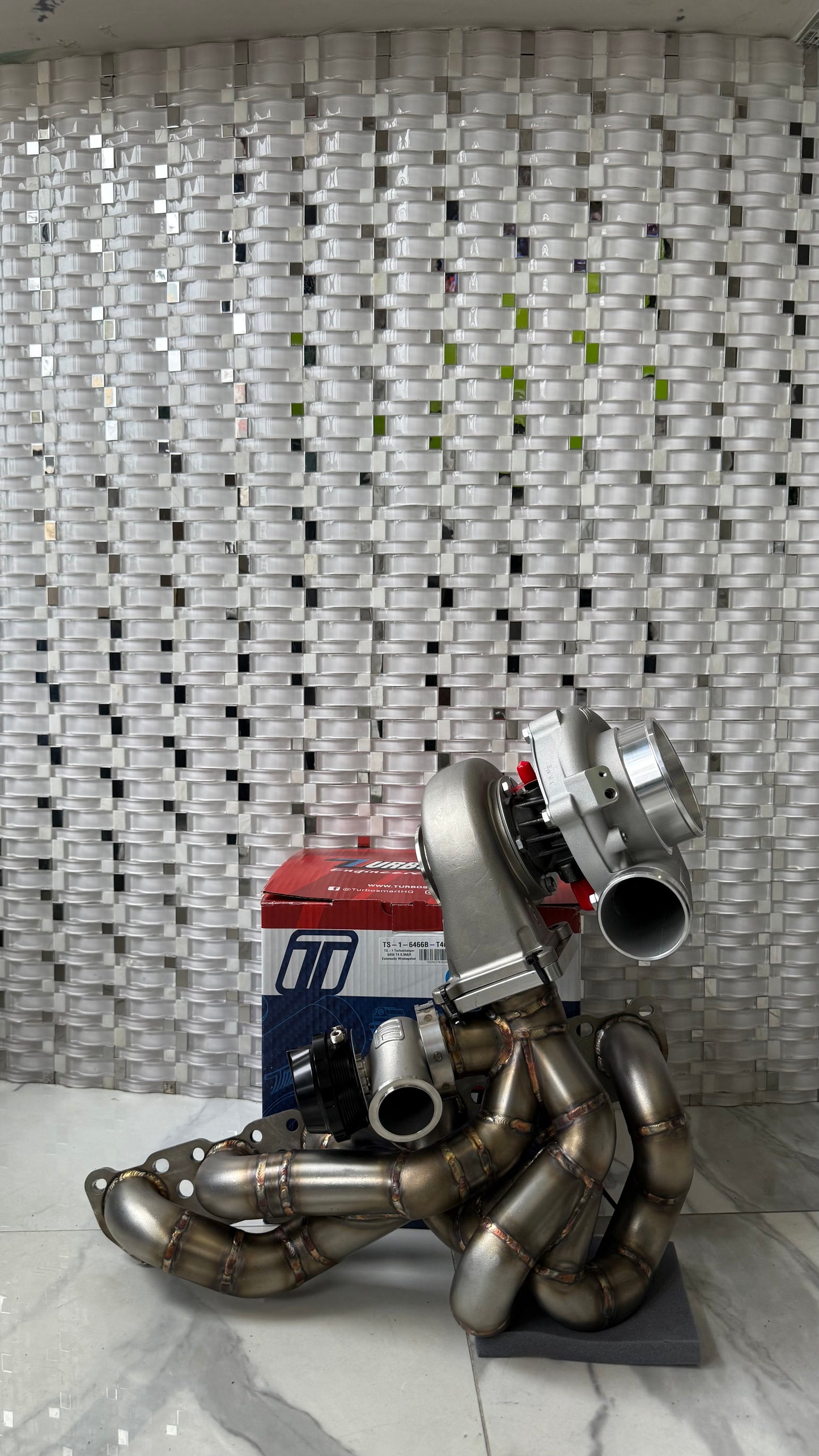 S55 Top Mount Single Turbo Kit