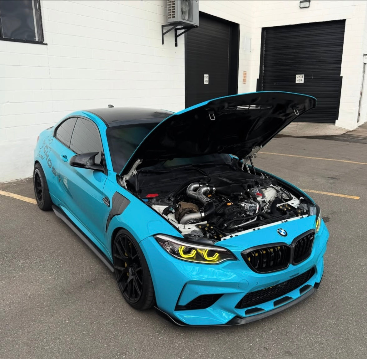S55 Top Mount Single Turbo Kit