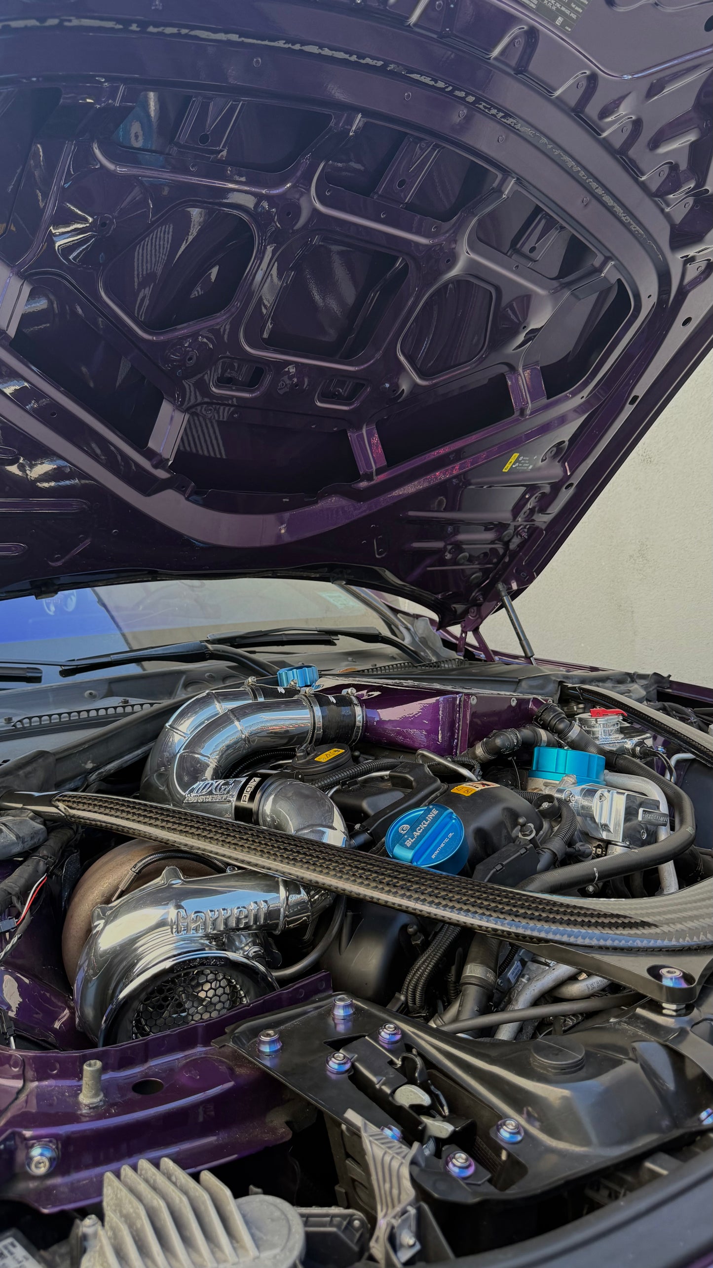S55 Top Mount Single Turbo Kit
