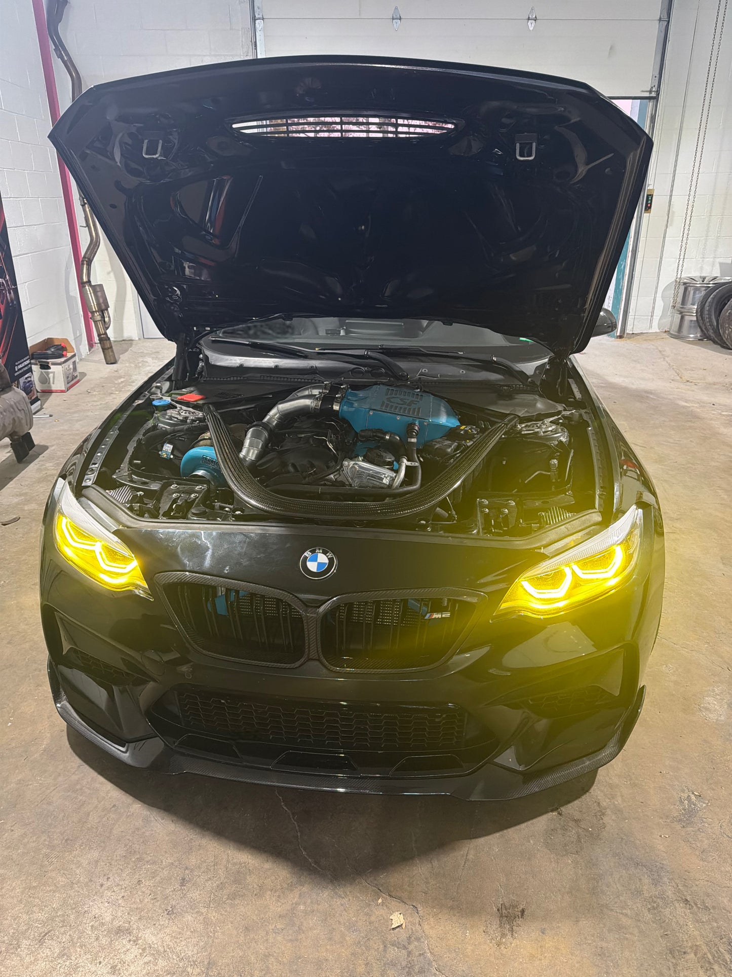 S55 Top Mount Single Turbo Kit